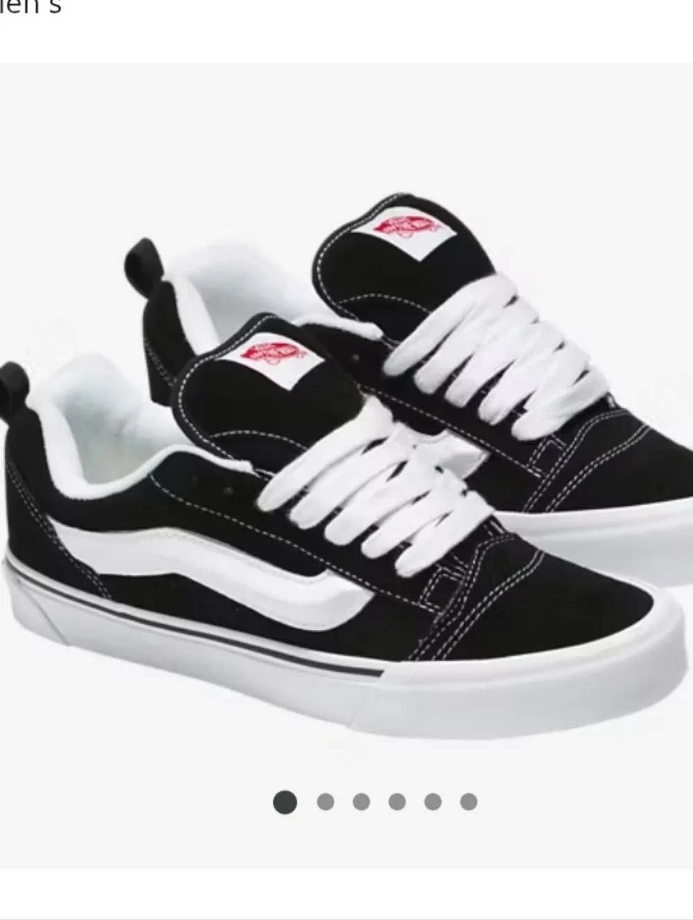 -- Vans Black and White Old Skool Low-Top Sneakers Men's Size 11.5